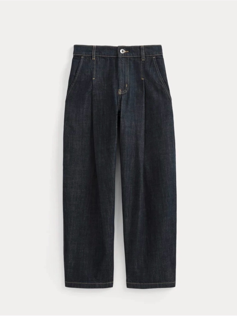 High Rise Pleated Jean - Picture 2 of 12